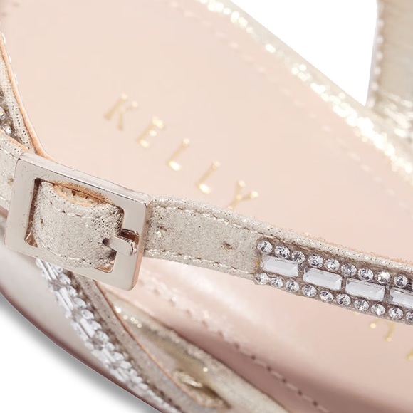 Kelly & Katie Tahada Evening Wide Wedge Sandal - Picture 2 of 5